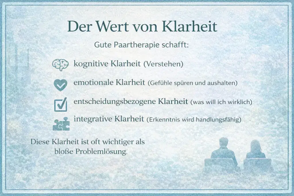 Vier Ebenen der Klarheit in der Paartherapie – Paartherapeut Daniel Urban, München